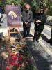 پیکر زنده یاد عباس احمدی لاله‌زار به خاک سپرده شد